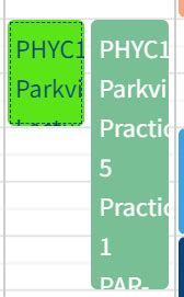 timetable clash unimelb.